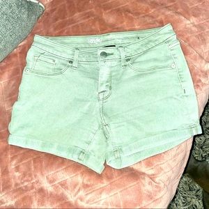 Mossimo Cuffed Denim Shorts